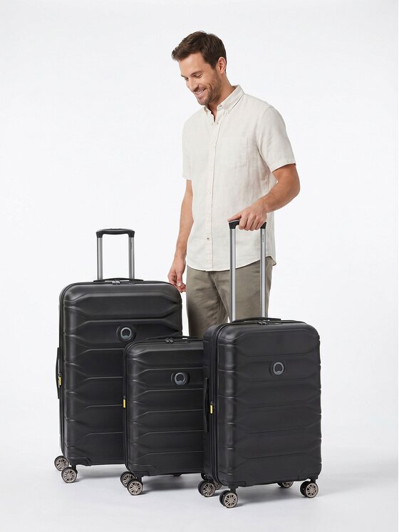 Delsey Paris Delsey Paris Komplet walizek 301416 Szary