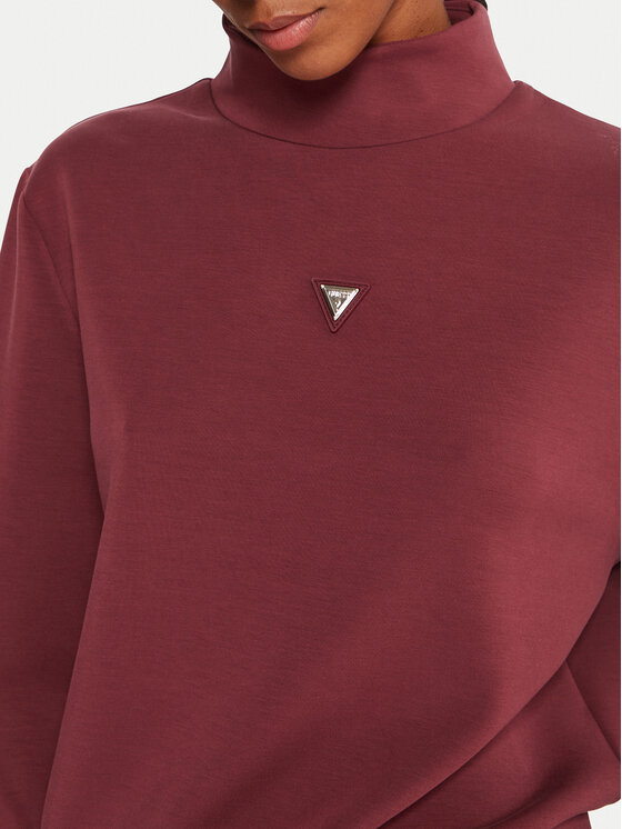 Guess Guess Sweatshirt Olympe V4YQ05 KCAY2 Dunkelrot Regular Fit