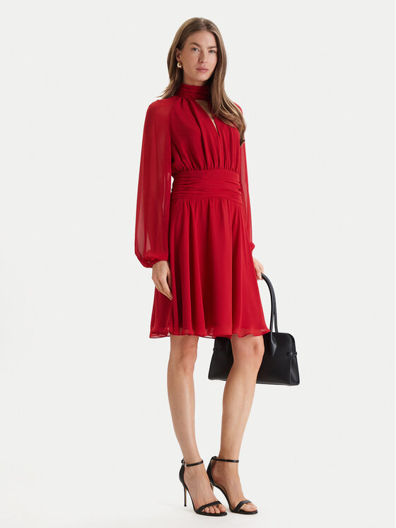 Marciano Guess Marciano Guess Kokteilinė suknelė 6RGK20 7429A Raudona Regular Fit