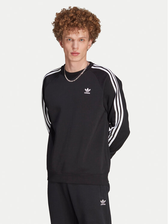 adidas adidas Mikina adicolor Classics 3-Stripes IM2087 Čierna Regular Fit