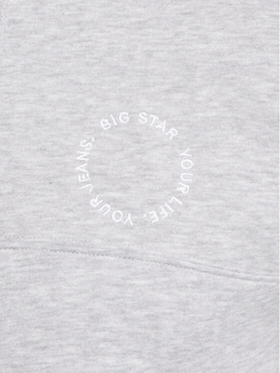 BIG STAR BIG STAR Bluza AJRON Szary Basic Fit