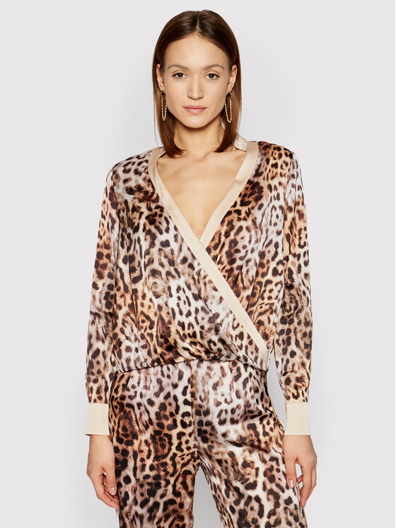 Blusa 1GG450 7099Z Marrone Regular Fit