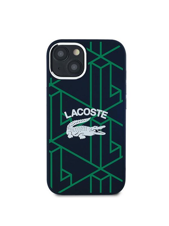 Lacoste Lacoste Etui na telefon Apple iPhone 15 Granatowy