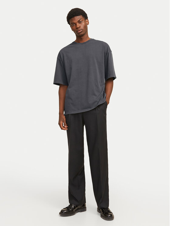 Jack&Jones Jack&Jones T-shirt Charge 12268270 Siva Oversize
