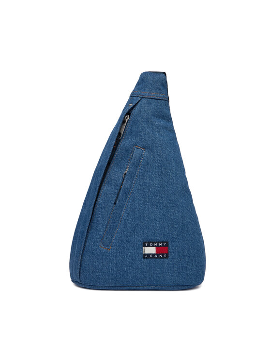 Tommy Jeans Tommy Jeans Hátizsák Tjm Utility Denim Sling Bag AM0AM14051 Kék