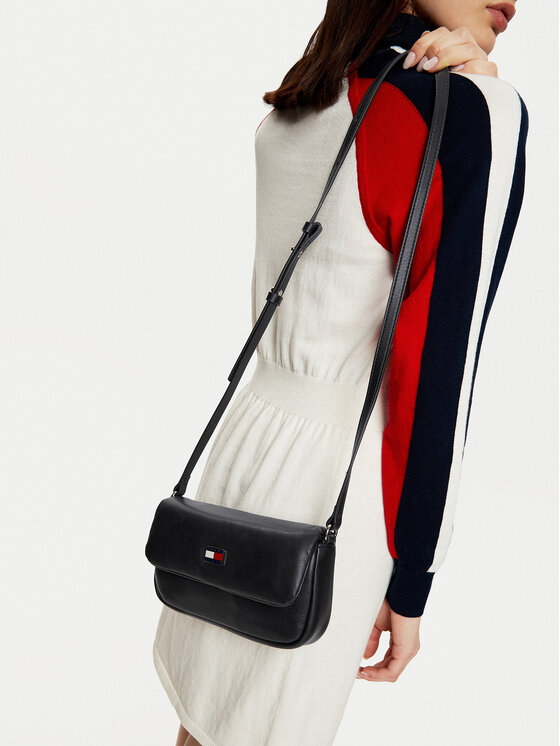 Tommy Jeans Tommy Jeans Torebka Tjw Pillow Flap Crossover AW0AW16978 Czarny