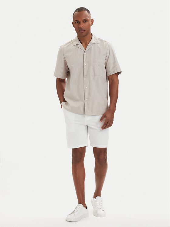 BOSS BOSS Сорочка Rayer 50559321 Світло-бежевий Regular Fit