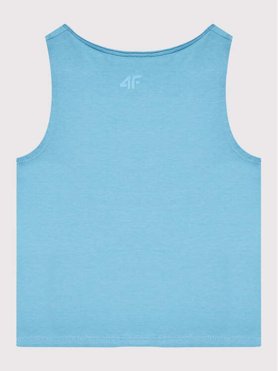 4F 4F Top HJL22-JTSD012 Modrá Regular Fit