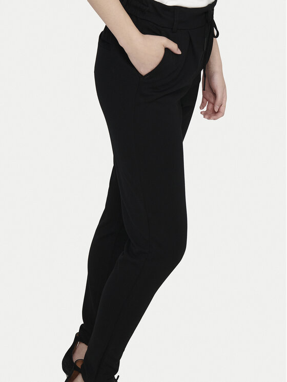 ONLY ONLY Hlače Poptrash 15115847 Crna Regular Fit