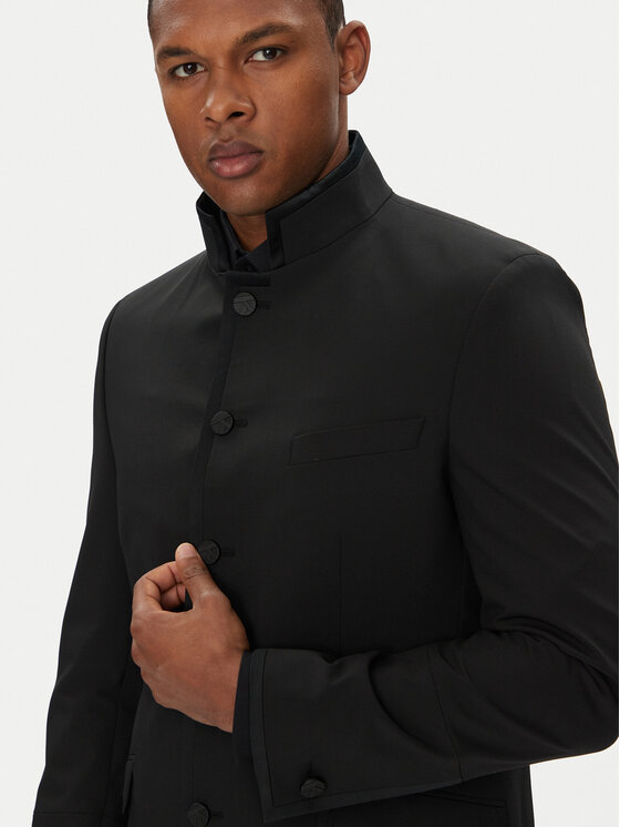KARL LAGERFELD KARL LAGERFELD Sako 155220 553037 Čierna Regular Fit