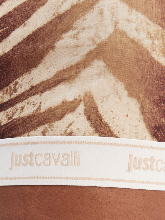 Just Cavalli Just Cavalli Топ 80PAM204 JS558 Бежевий Slim Fit