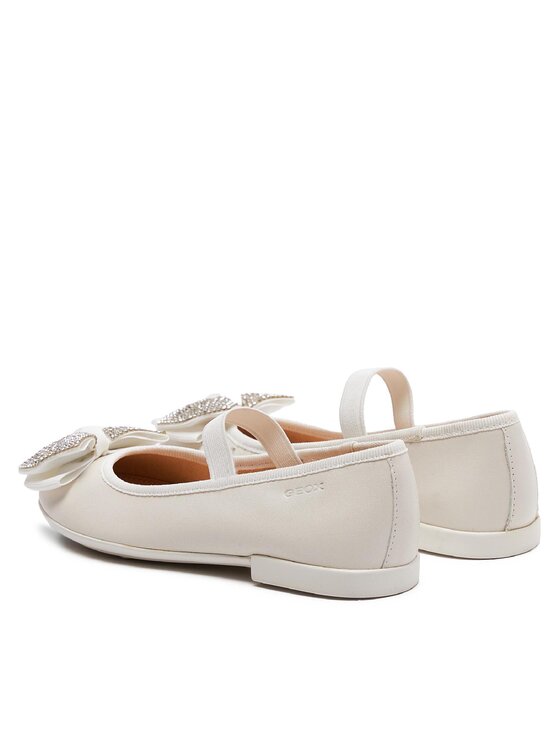Geox Geox Ballerine Jr Plie' J8455D 00044 C1000 S Bianco