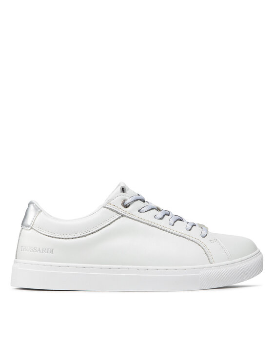 trussardi sneakers 77a00383 blanc