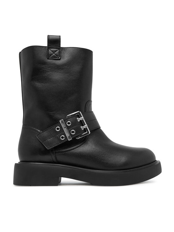 LOVE MOSCHINO LOVE MOSCHINO Polokozačky JA24064G1NIA000A35 Černá
