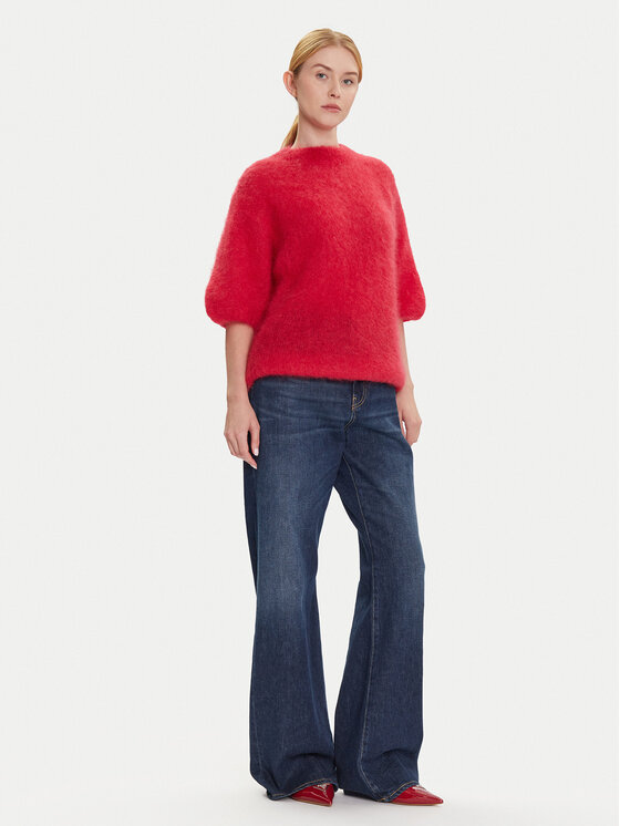 Dixie Dixie Kampsun M277Y101A Punane Relaxed Fit