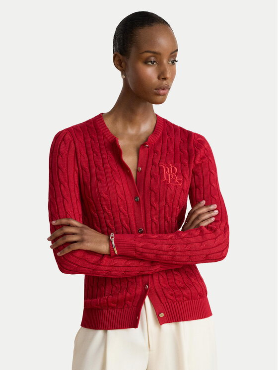 LAUREN RALPH LAUREN LAUREN RALPH LAUREN Kardigan 200P14040503 Crvena Regular Fit