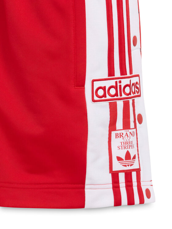 adidas adidas Športové kraťasy Adibreak KD6330 Červená Loose Fit