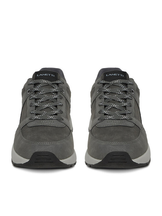 Lanetti Lanetti Sneakersy CEO-REUS-01 Szary