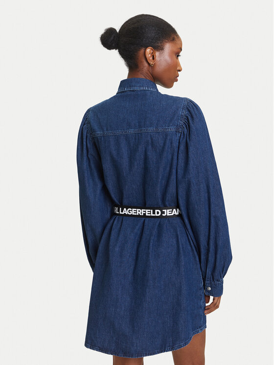 Karl Lagerfeld Jeans Karl Lagerfeld Jeans Джинсова сукня A3W13014 Голубий Regular Fit
