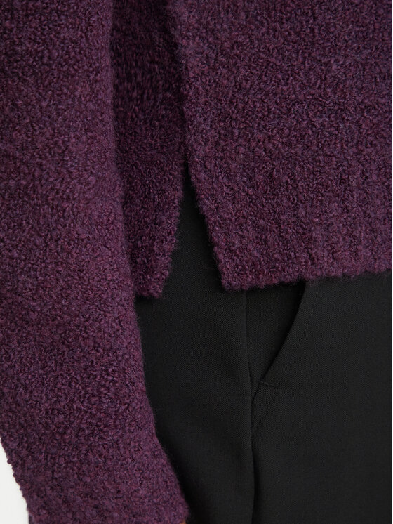 BOSS BOSS Sweter Febisana 50567052 Fioletowy Relaxed Fit