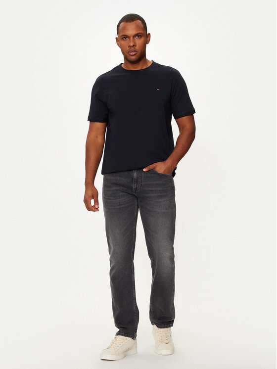 Tommy Hilfiger Tommy Hilfiger T-krekls UM0UM03362 Tumši zils Regular Fit