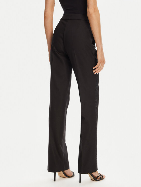 Morgan Morgan Pantaloni di tessuto 242-PFIBY.F Nero Regular Fit