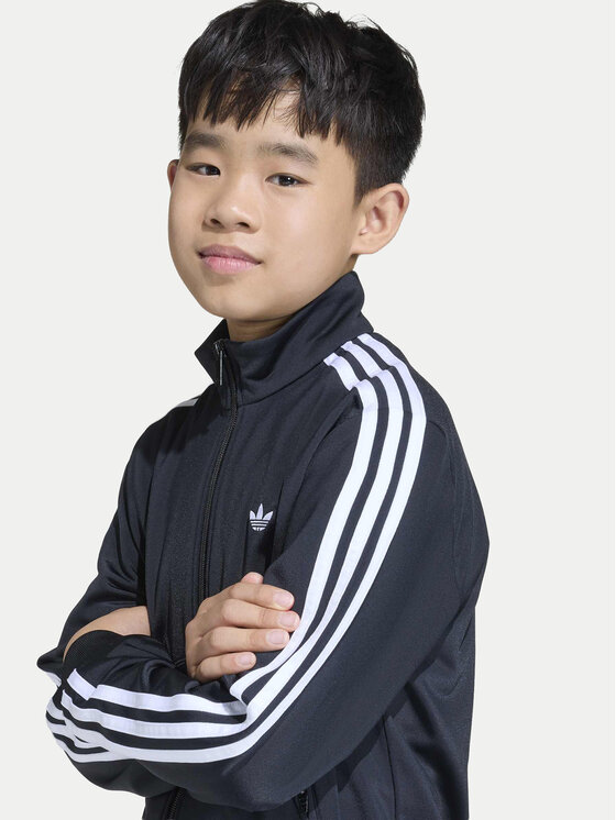 adidas adidas Суитшърт Firebird Loose Track Top KE0892 Черен Regular Fit