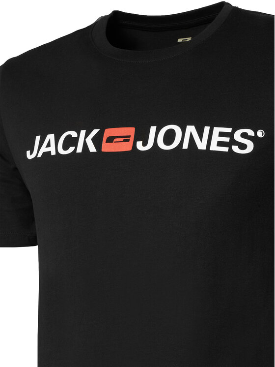 Jack & Jones Jack & Jones Tričko Jjecorp Logo 12137126 Čierna Slim Fit