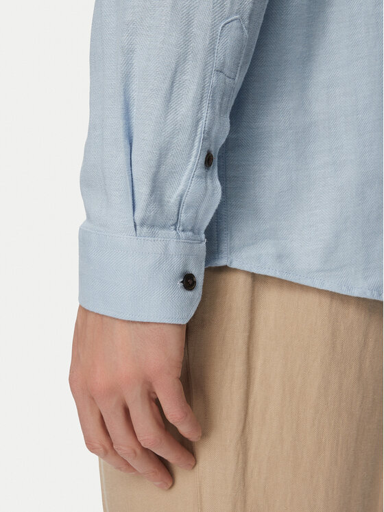 Jack & Jones Jack & Jones Košeľa Parker 12292161 Modrá Regular Fit