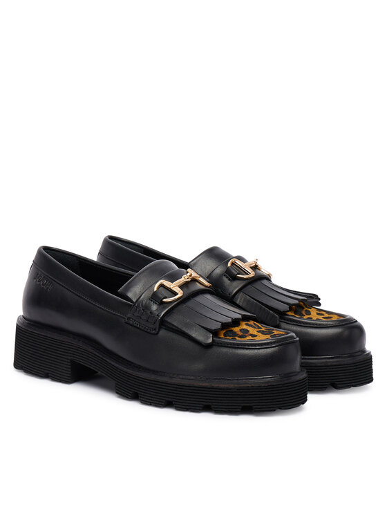 JOOP! JOOP! Loafersy Leo Misto Mariana 4140008205 Černá