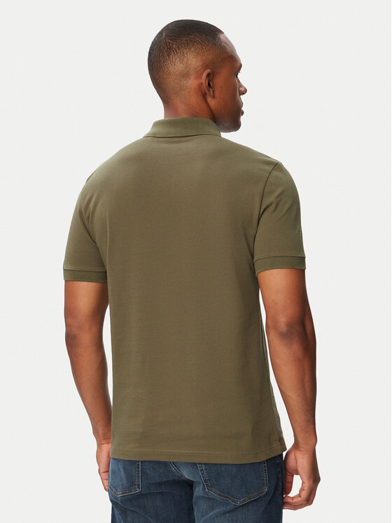 BOSS BOSS Polokošeľa Passenger 50507803 Kaki Slim Fit