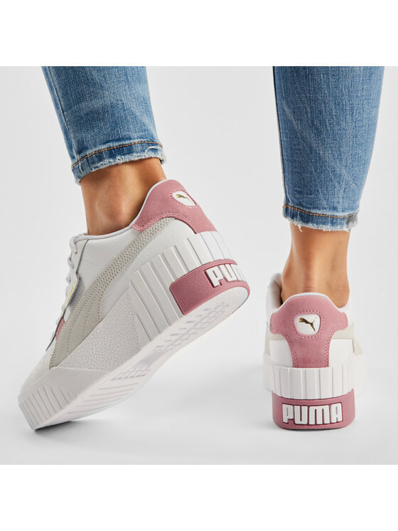 Puma Puma Αθλητικά Cali Wedge Mix Wn's 373906 02 Λευκό