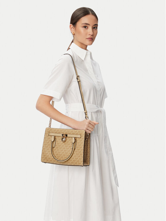 MICHAEL Michael Kors Geantă Hamilton Moderne 30T6GNXS1V Bej