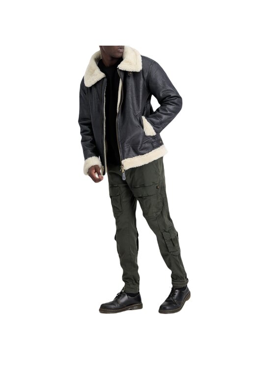 Alpha Industries Alpha Industries Kurtka zimowa AI.143106-03-3XL Czarny Regular Fit