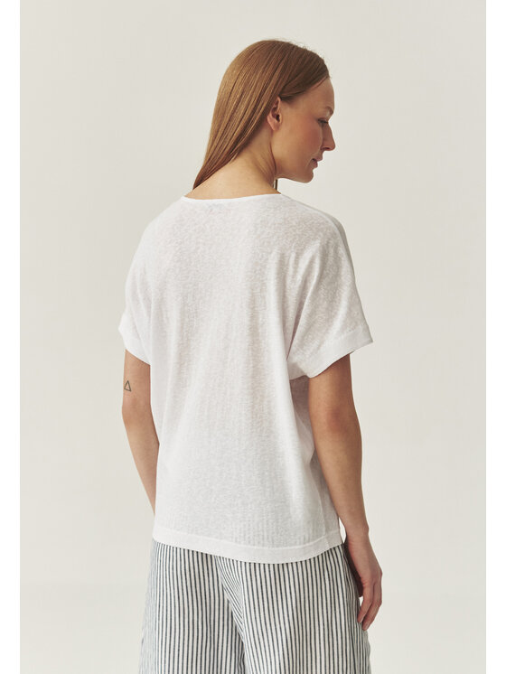 TATUUM TATUUM Halenka ZELIJA Bílá Loose Fit