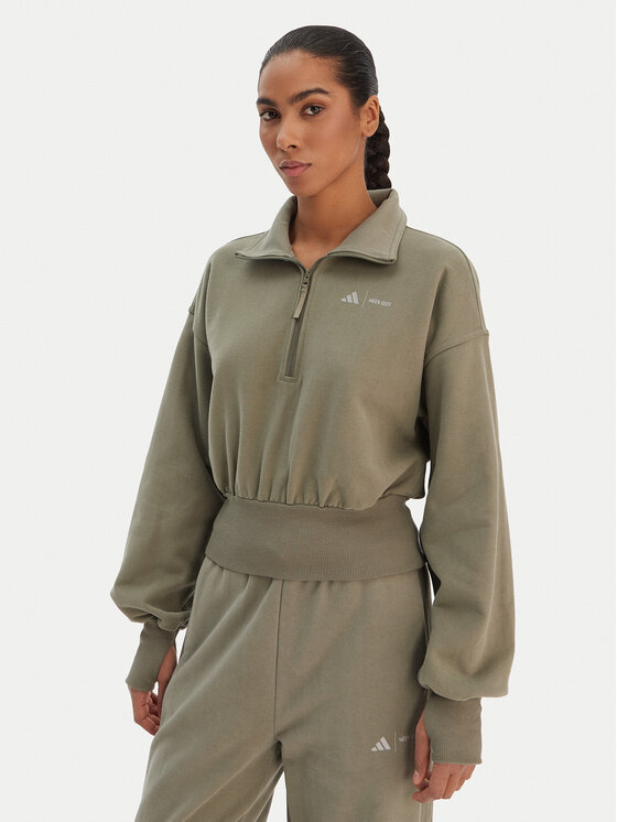 adidas adidas Pluus JM1101 Roheline Loose Fit