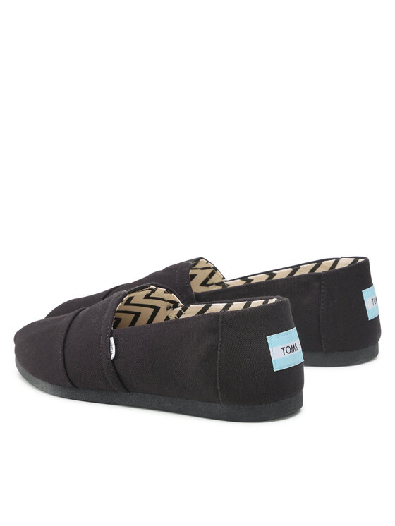 Toms Toms Туфлі Alpargata 10017670 Чорний