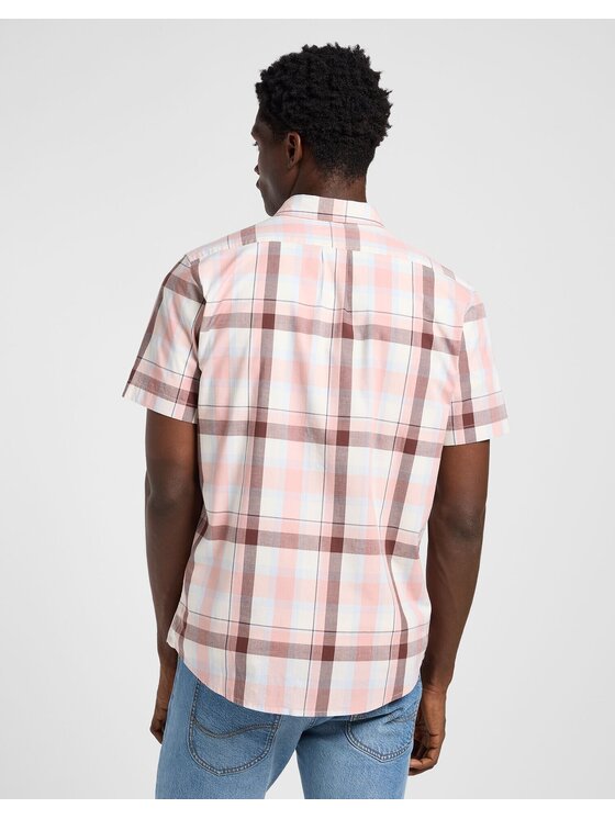 Lee Lee Koszula BUTTON DOWN Kolorowy Regular Fit