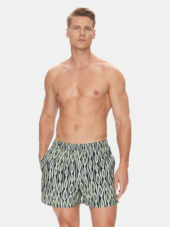 Mustang Mustang Pantaloncini da bagno Oceanside 1016477 Multicolore Regular Fit