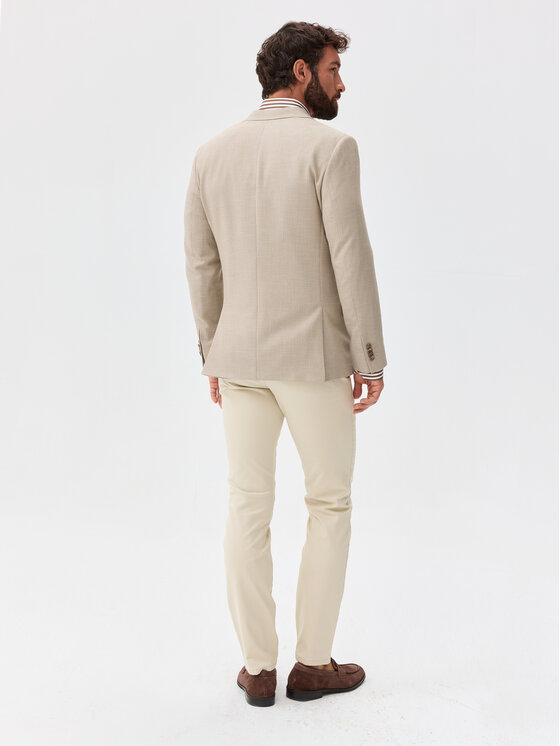Evenemen Evenemen Marynarka Coco 0707 Beżowy Slim Fit