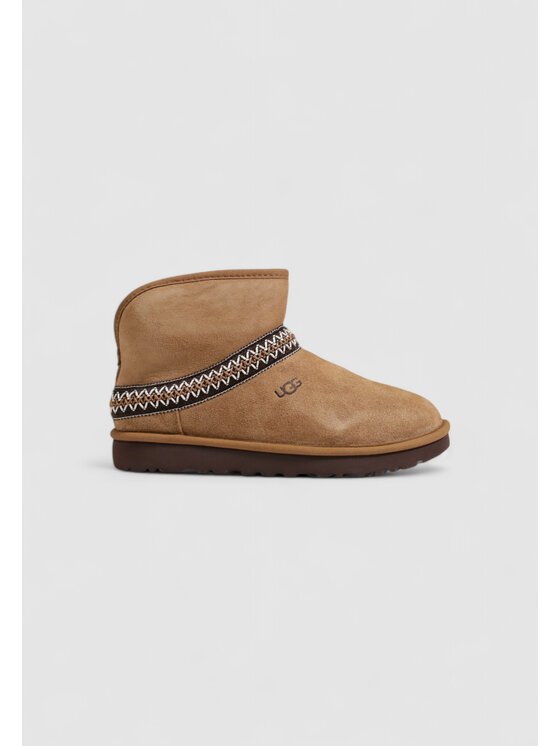Ugg Ugg Botki CLASSIC MINI CRESCENT Beżowy