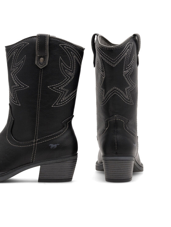 Mustang Mustang Cowboystiefel 1478-503 Schwarz
