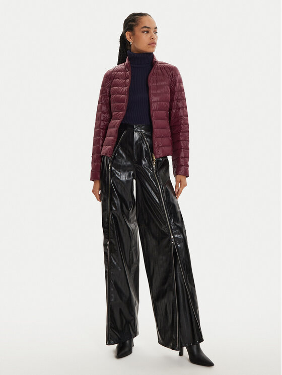 Patrizia Pepe Patrizia Pepe Пухено яке CO0178/A503-M511 Виолетов Regular Fit