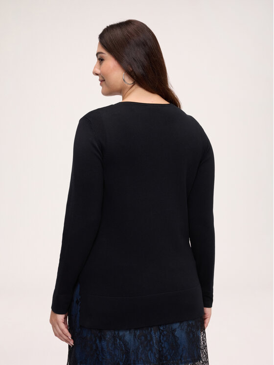 Fiorella Rubino Fiorella Rubino Maglione M081L008353N033 Nero Regular Fit