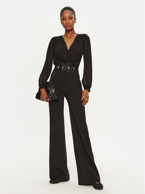 Rinascimento Rinascimento Jumpsuit CFC0121690003 Nero Regular Fit