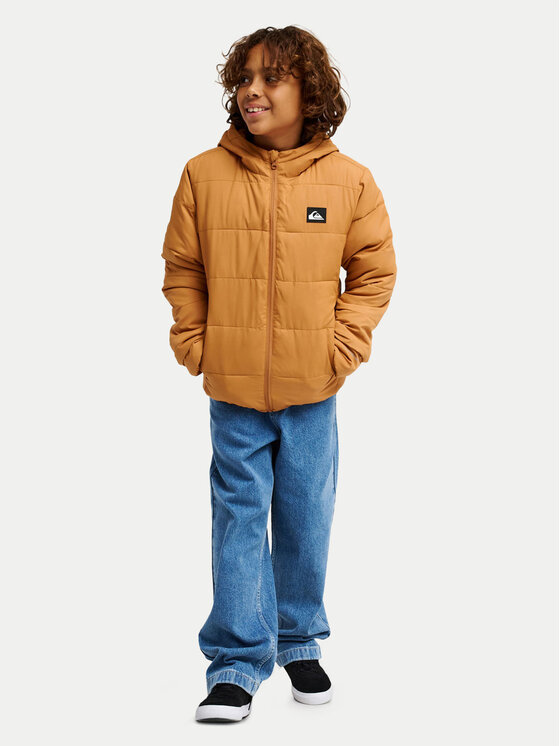 Quiksilver Quiksilver Kurtka zimowa Scaly Reversible EQBJK03347 Pomarańczowy Regular Fit