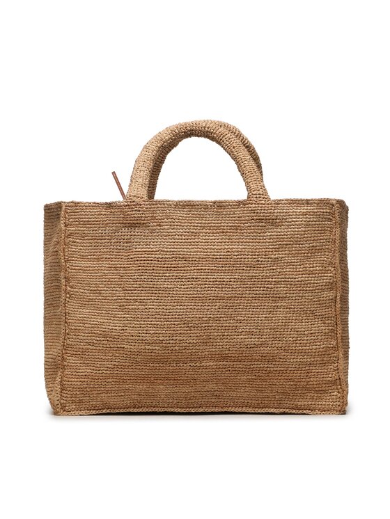 Manebi Manebi Torebka Sunset Bag Large V 2.2 AB Beżowy