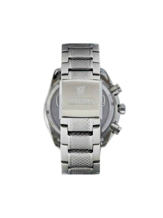 Festina Festina Zegarek Timeless Chronograph 20668/5 Srebrny