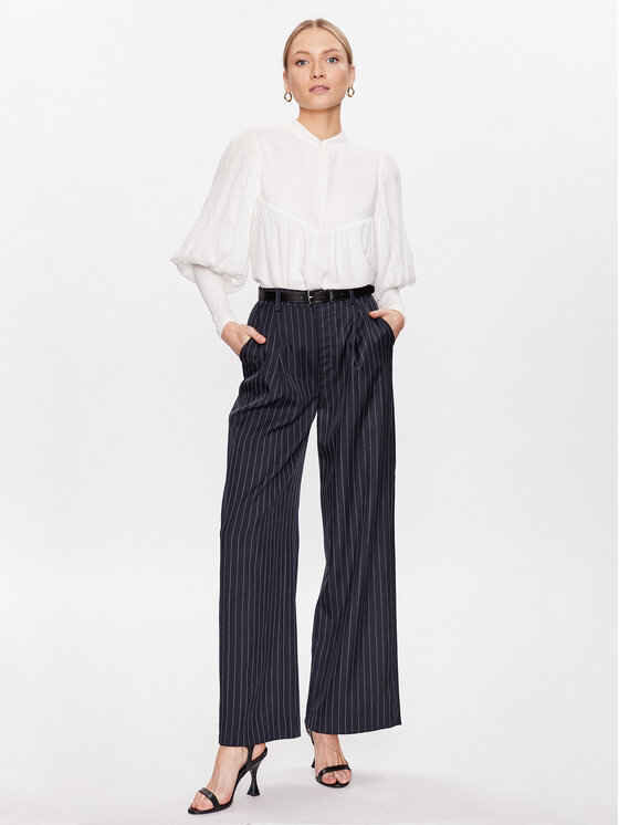 Bruuns Bazaar Bruuns Bazaar Blūze Viola Leah BBW3155 Balts Regular Fit