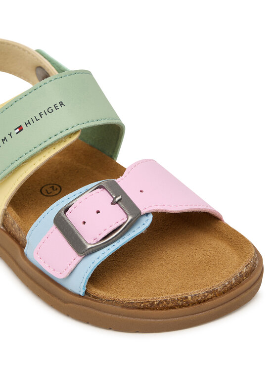 Tommy Hilfiger Tommy Hilfiger Sandały T3A2-34307-0326 M Kolorowy